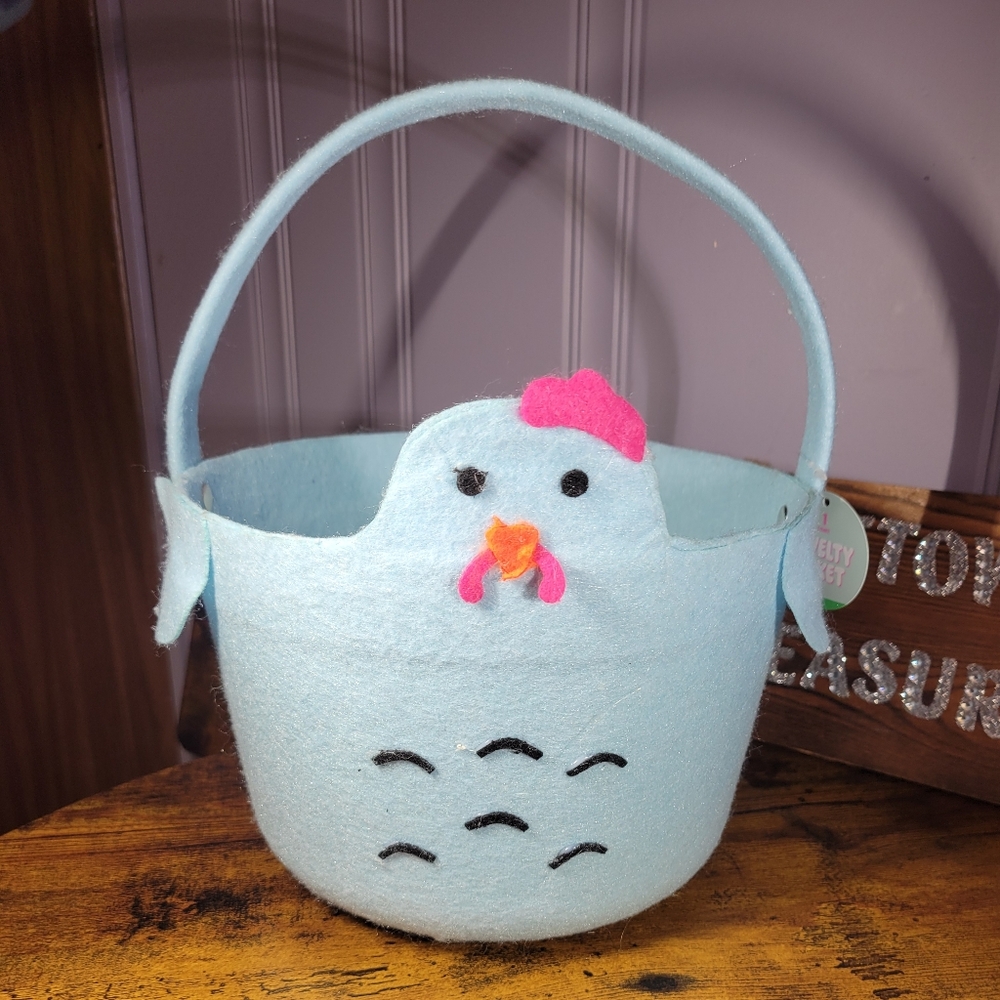 Chicken Easter Basket-blue - Picture 9 of 9